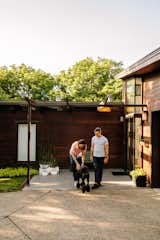 John Brooks and Erik Eaker called on architecture firm Rock Paper Hammer to restore a 1953 ranch home in Louisville, Kentucky, to its modernist roots. The architects had already overhauled the entryway and garage with the previous owners.  Photo 1 of 13 in An Artful Restoration Returns a Louisville Home to Its Midcentury Roots