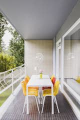 Porch of Midcentury Berlin Home by Becker-Benze