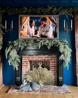 Smith’s DIY updates to the 1755 home involve meticulous color-matching of wall paints—even sometimes custom mixing to get the perfect tone.  Photo 3 of 3 in Meet the “Outlander” Fan Making Over Her Home to Match Sets From the Hit Period Drama