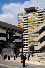 Exterior of the Barbican Center in London