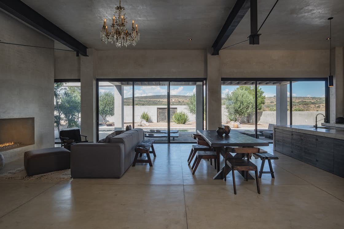 Photo 3 of 10 in Concrete Is King in This Monumental Home That Just Hit