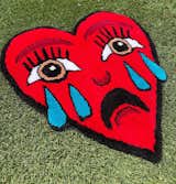 Crying Heart Rug