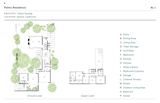 Floor Plan of Palms Residence by Olson Kundig