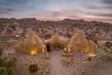 Exterior of Bonita Domes in Joshua Tree