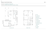 Floor Plan of Roberts Creek Family Home by September Architecture