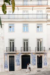 Set in the heart of Lisbon, the building extends a warm welcome with its striking tile facade.