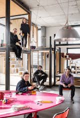 In an affordable-housing complex in Zurich, Mätti Wüthrich, Eva Maria Küpfer, Alex Popert, Gaba Lopes, and Katharina Riedl live in movable structures inside an open communal space called a "hall." An arrangement traditionally found in squats, their home is the first legal example of hall living in Switzerland.