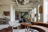 Living Room of Solange Knowles’s L.A. Loft