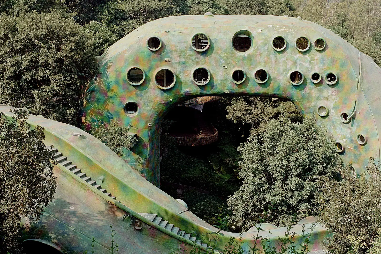 Photo 1 of 8 in One Night in a Kaleidoscopic, SnakeShaped Apartment