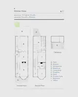 Floor plan of Glimmer House by Kilogram Studio