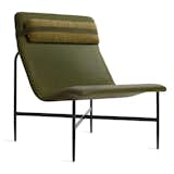 Blu Dot Deep Thoughts Leather Lounge Chair