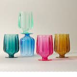 Abstract Stained Glass Wine Glasses – Lucite Lust Studio