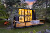 Near Seattle, a Matte-Black Midcentury Cabin Lists for $998K - Photo 10 of 10 - 