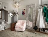 Clive Lonstein Inc. turned a bedroom into a dressing room.