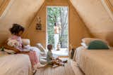 Bedroom in  Pine Hill A-Frame by Studio Bunkley