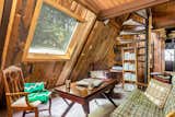Before: Living Area of Pine Hill A-Frame by Studio Bunkley