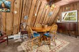 Before: Dining Area of Pine Hill A-Frame by Studio Bunkley