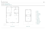 The gut renovation cost close to $77K, three times the family’s target of $25K. Apart from using the opportunity to enlarge some windows or remove some closets, the structure and the floor plan were left untouched. Unlike other A-frames we’ve featured on this list, the second story spans the length of the home.