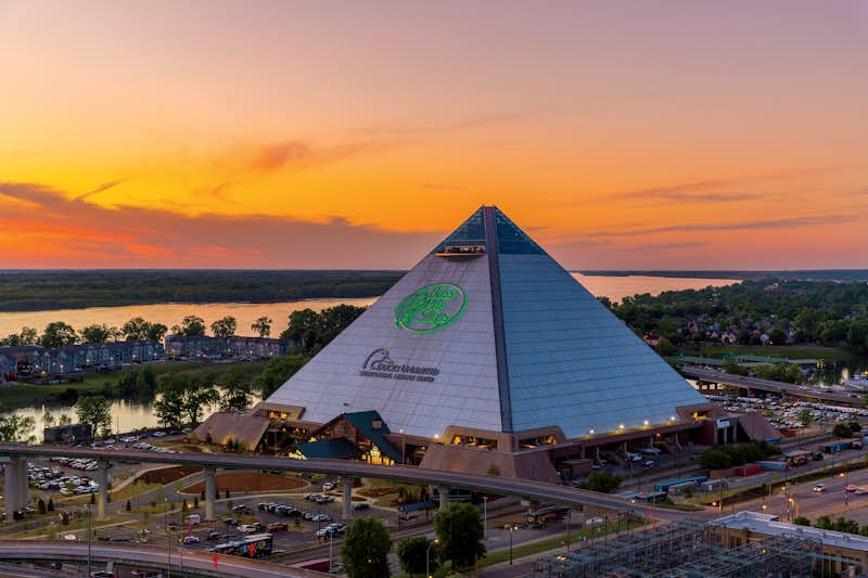 The Best Hotel in America Is Inside the Memphis Pyramid - Dwell