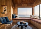 A bench seat was added to guest rooms to encourage guests to disconnect and enjoy sweeping views and spot wildlife.