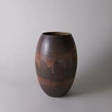 Oval Vase in Live Oak