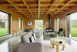 Living Area of Black House Farm by Robin Lee Architecture