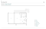 Apart from the millwork partition separating the remaining parking space from the dwelling unit, other space-saving strategies include lofting a bedroom above the kitchen and hanging cabinetry beneath it.