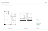 Floor Plan of Curtis Avenue House by Ras-a Studio