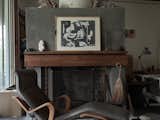 An Isokon long chair, designed by Breuer, takes pride of place in the studio he added to the property in 1961.