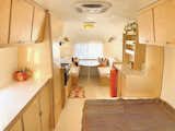 Living Area of Renovated Avion Camper by Andy’s Trailers