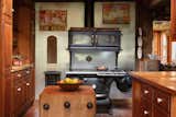 Kitchen of Hanne’s House Cabin in Upstate New York