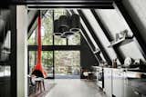 Asking $520K, This Moody, Monochromatic Cabin Is Not Your Typical A-Frame