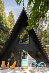 Asking $520K, This Moody, Monochromatic Cabin Is Not Your Typical A-Frame - Photo 10 of 10 - 
