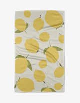 Geometry Sunny Lemons Tea Towel