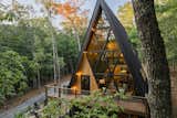 Exterior of A-Frame by Gnarly Home Crafters