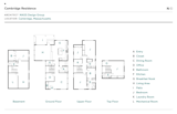 Floor Plan of Cambridge Residence by MASS Design Group