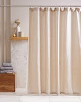 European Linen Shower Curtain