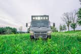 The truck’s tires are All Terrain Warriors from Toyo.  Photo 11 of 12 in When the Lights Go Out, You Can Still Serve Matcha From This $325K Mitsubishi Truck