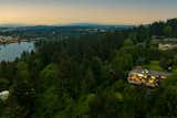 Aerial View of Richard Neutra Midcentury in Portland, Oregon