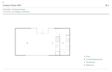 Floor Plan of Campus House ADU by Holdstead Design