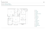 Floor Plan of Templeton Eichler by Blaine Architects