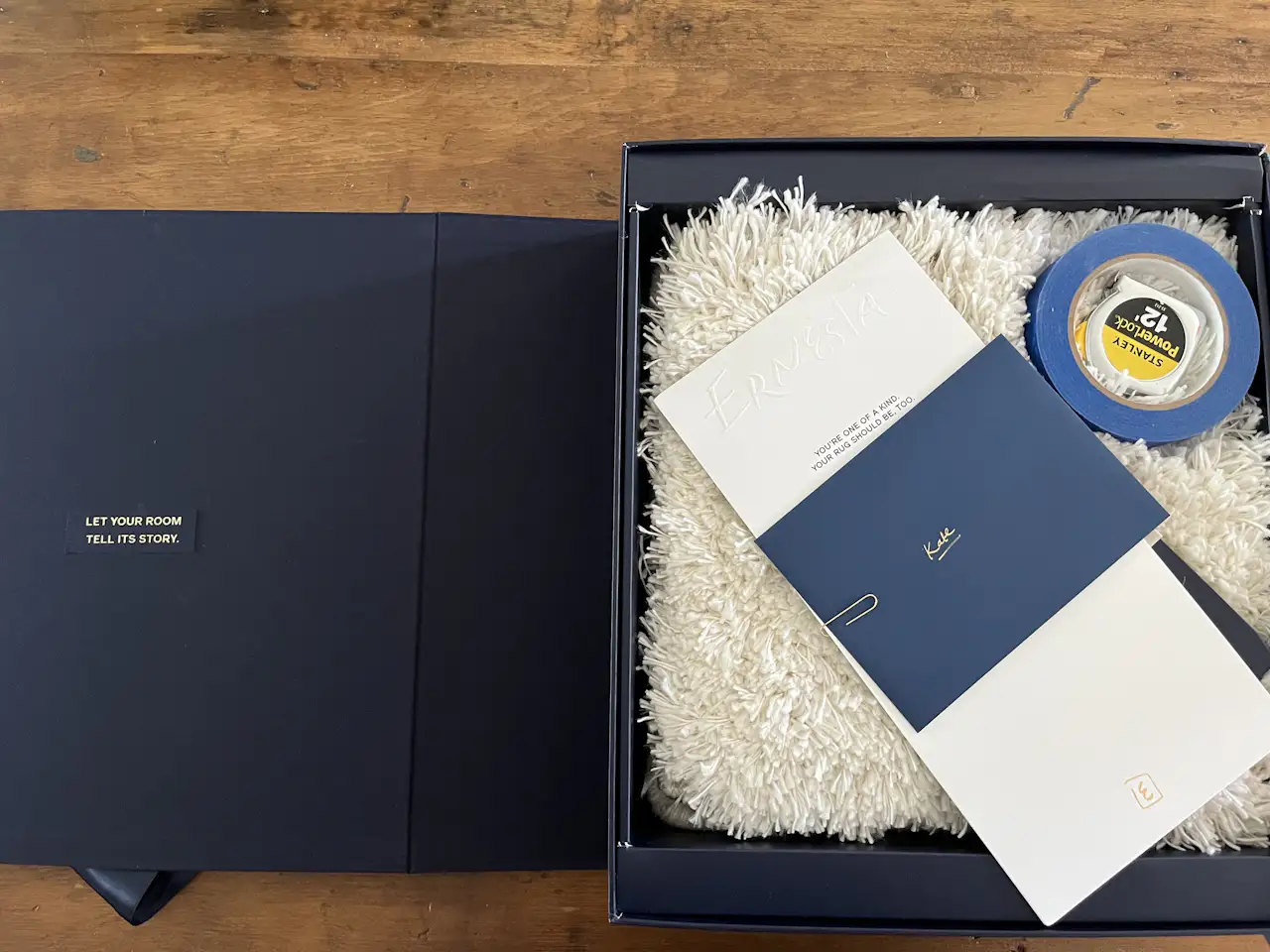 Photo 1 of 4 in I Tried the New Custom Rug Company Ernesta to Cozy Up a ...