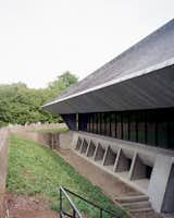 The angular lines of Eero Saarinen’s North Christian Church (1964) were a departure from other religious architecture of the time.&nbsp;