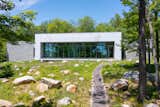 In Upstate New York, a Monumental Cor-Ten Steel and Stone Home Asks $2.5M