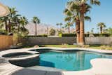 "The saltwater pool and spa are positioned to take full advantage of one of the best mountain views in the neighborhood,  Photo 10 of 10 in One of Albert Frey’s Only Tract Homes Asks $1.2M in Palm Springs