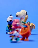 Collection of toy miniatures from popular cartoons inspires Melissa Shin, co-founder of Shin Shin, a Los Angeles architecture firm.