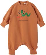 Baby Orange 'L'Appétit' Jumpsuit