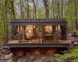  Photo 7 of 7 in in the woods by Zum Schwarzen Ferkel from This Walden Pond–Inspired Writer’s Studio Holds a Trove of More Than 1,700 Poetry Books