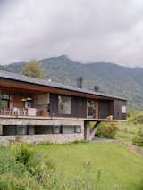 The 3,444-square-foot home is set in a rural area near Futrono, Chile.