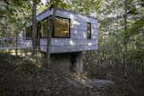 Exterior of Noyac Path Cabin by 1100 Architect